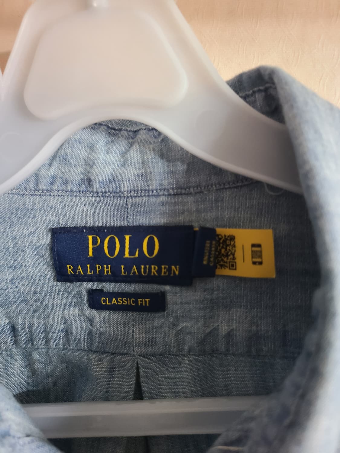 [수176]폴로 랄프로렌 샴브레이 셔츠(실95) 상품이미지4
