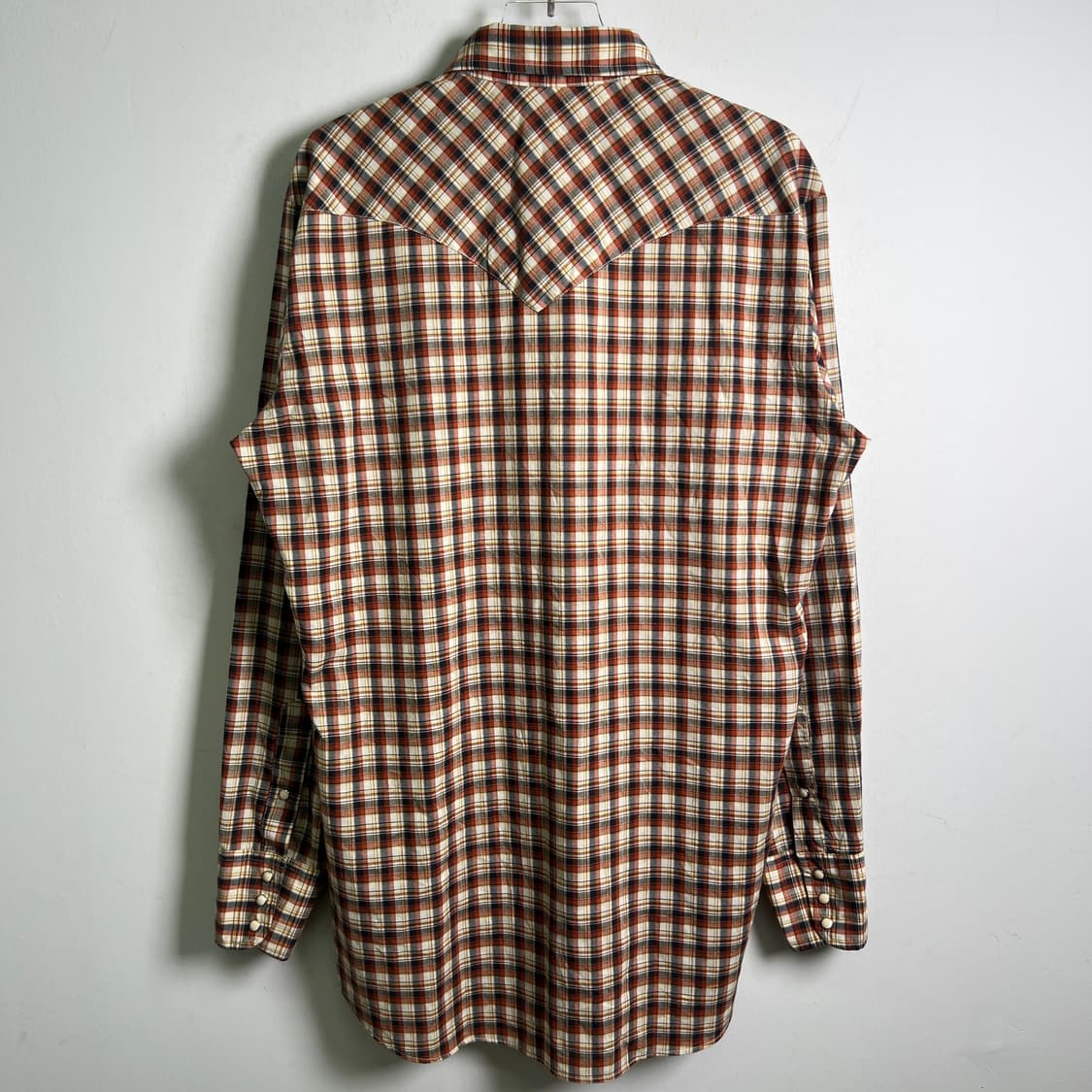 리바이스 빈티지 체크 웨스턴 셔츠 XL 상품이미지6
