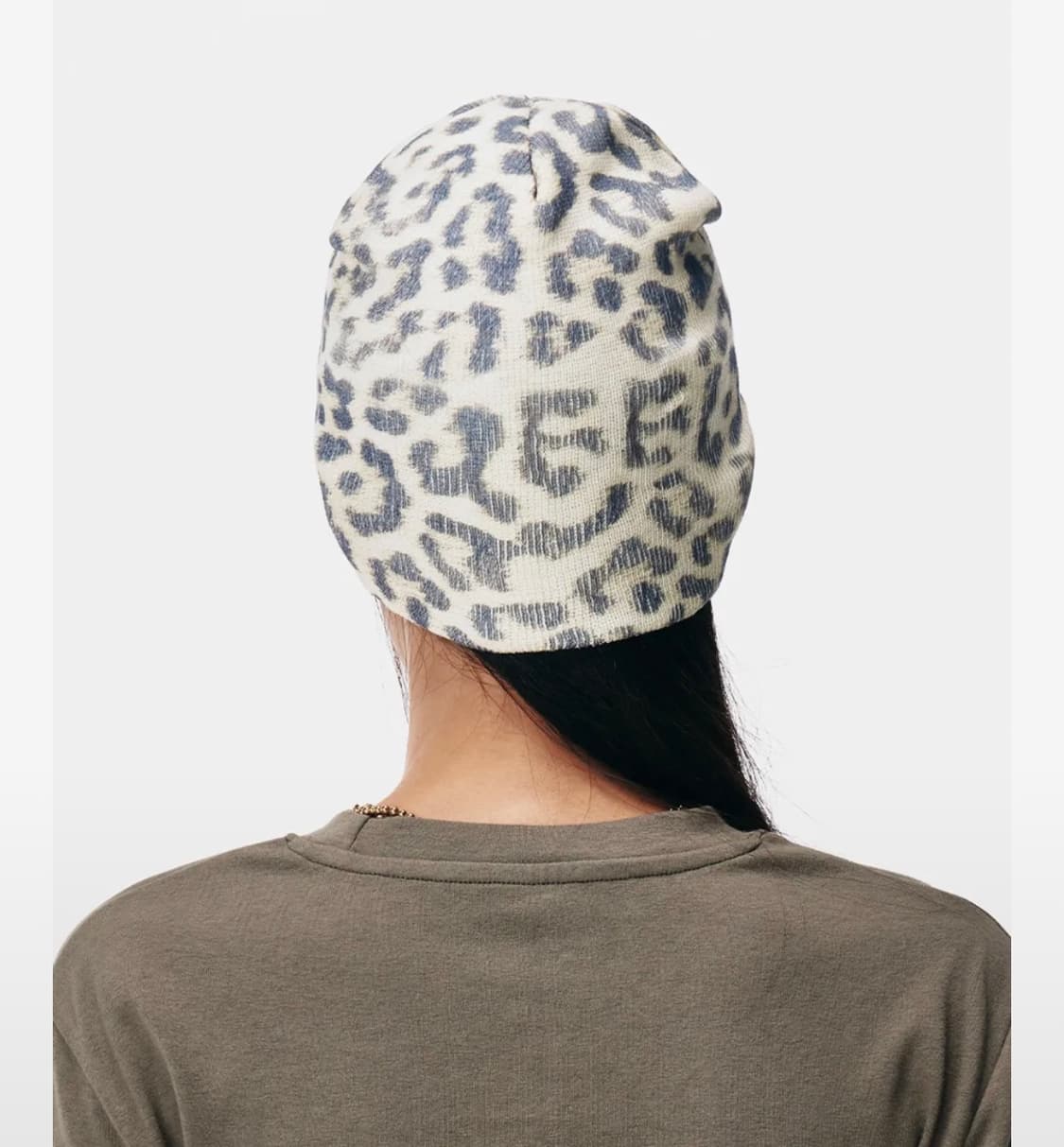 YEEL Leey 레오파드 패턴 비니 상품이미지3