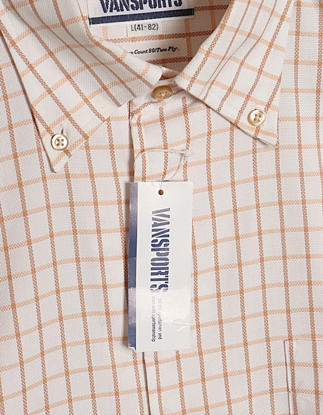 VAN SPORTS Check B.D Shirts 상품이미지3