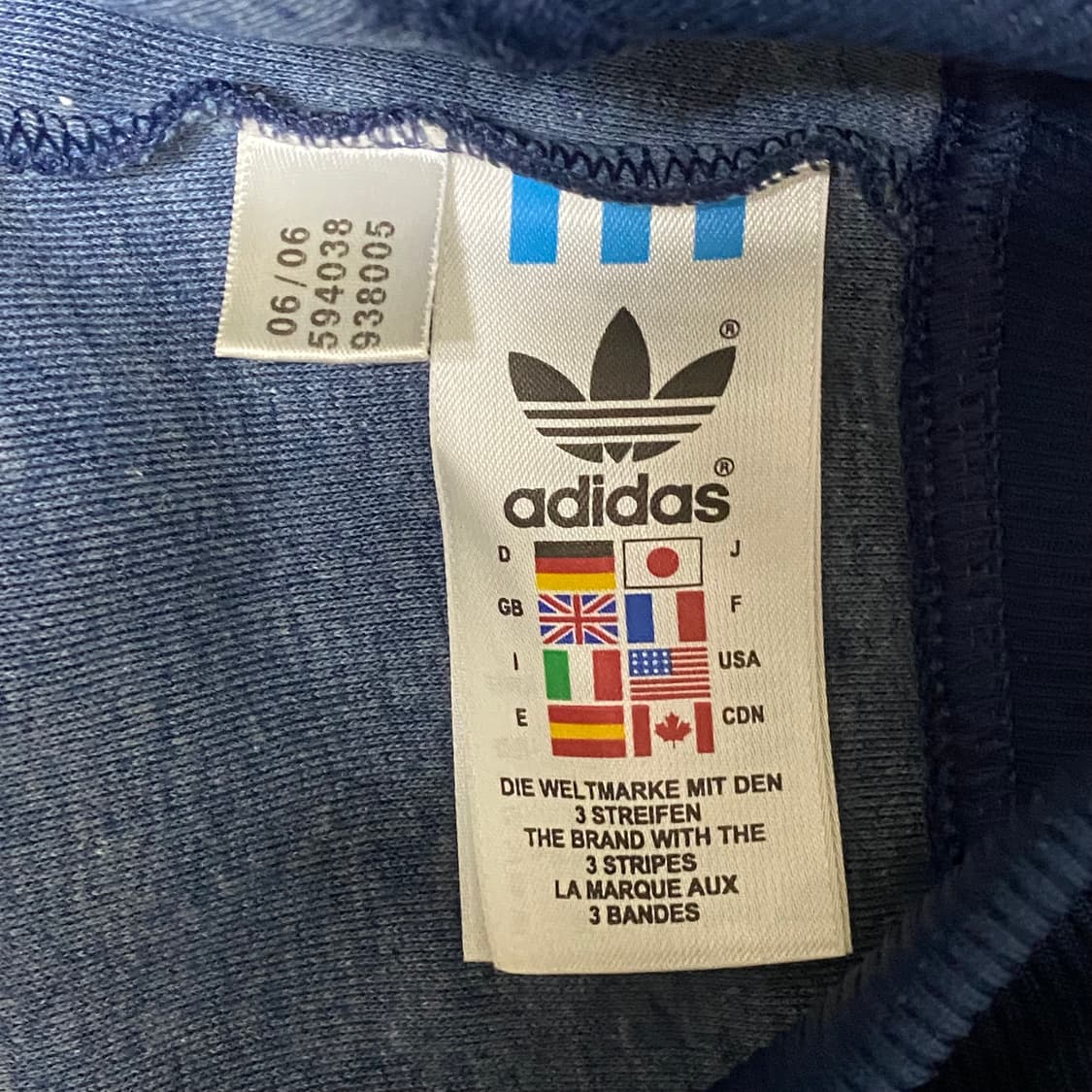 아디다스 후드 풀락 네이비 져지 95 상품이미지6