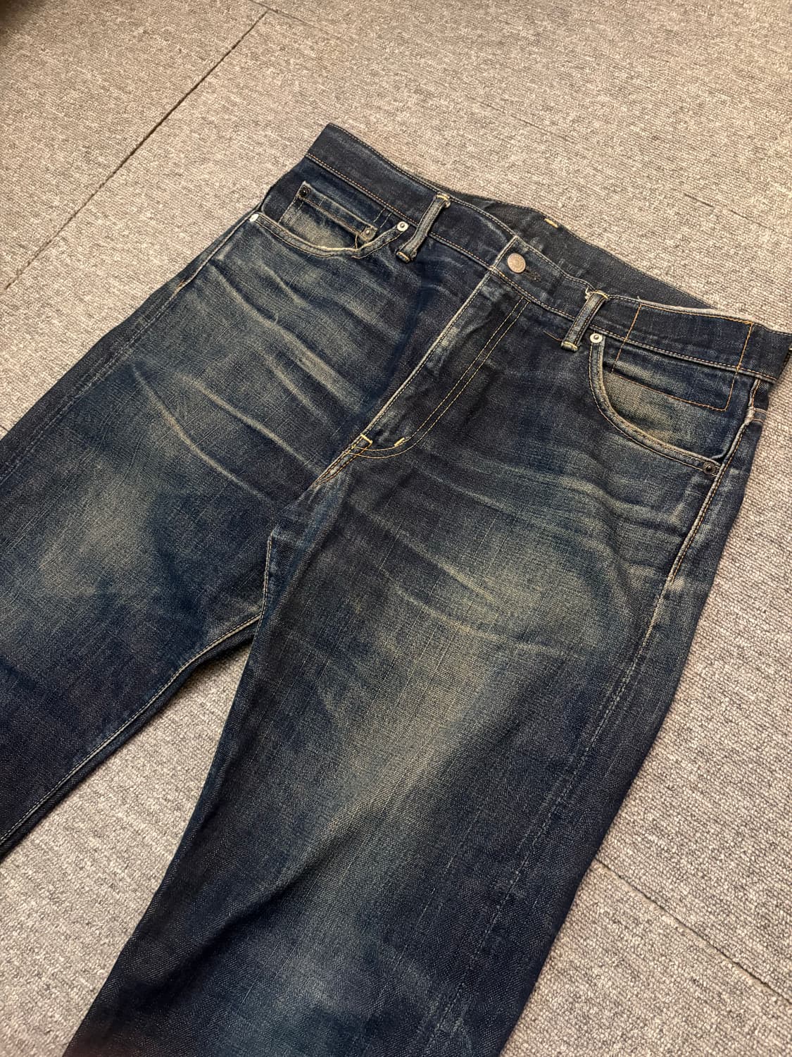 [W36 L32] 비즈빔 셀비지 데님팬츠 상품이미지2