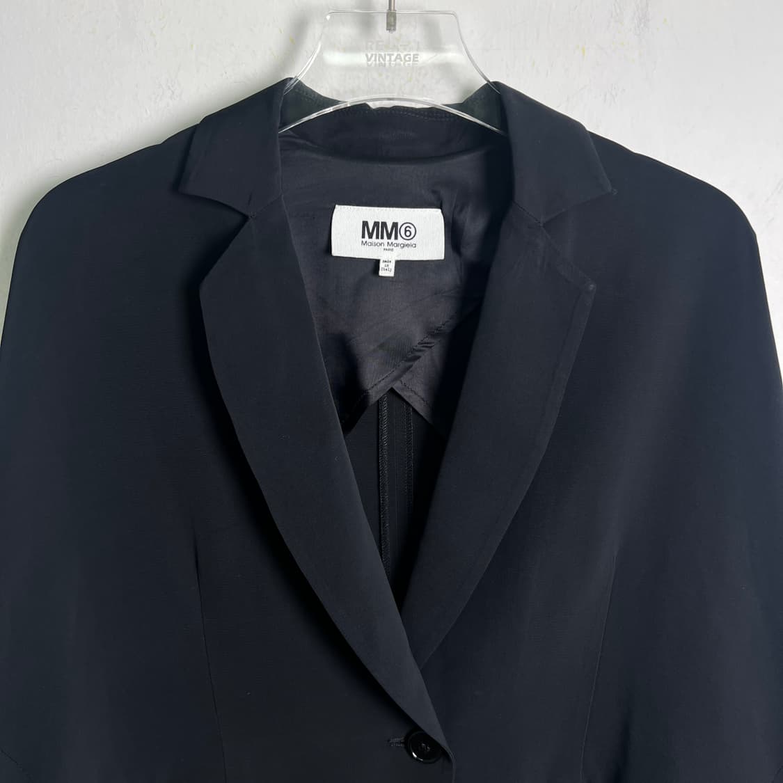 18FW MM6 메종 마르지엘라 오버사이즈 싱글 블레이저 36 상품이미지5