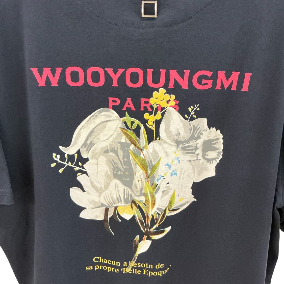 22fw 우영미 플라워 반팔티 상품이미지5