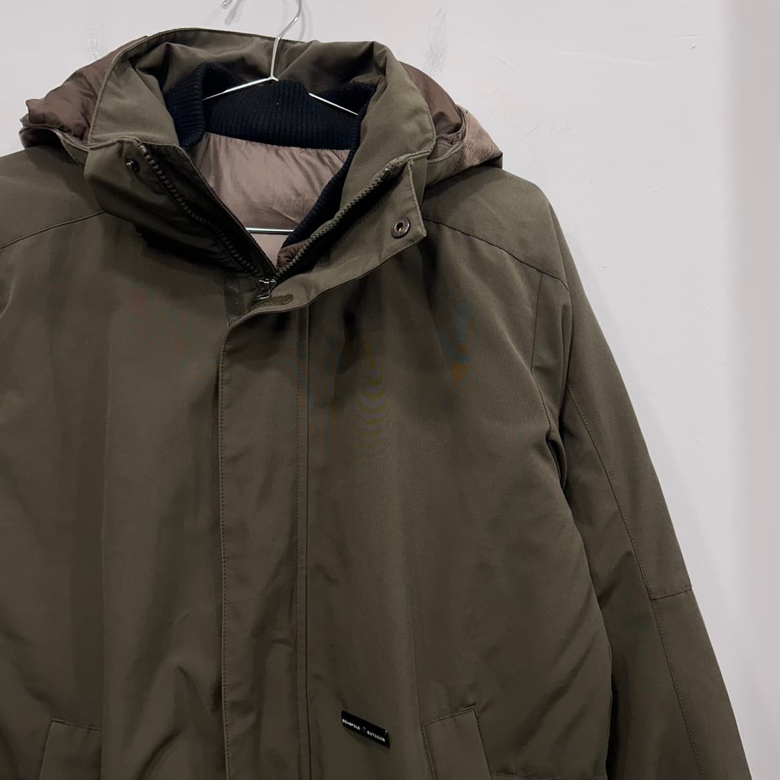 빈폴 아웃도어 덕다운 이너탈부착 후드 퍼프패딩 상품이미지1