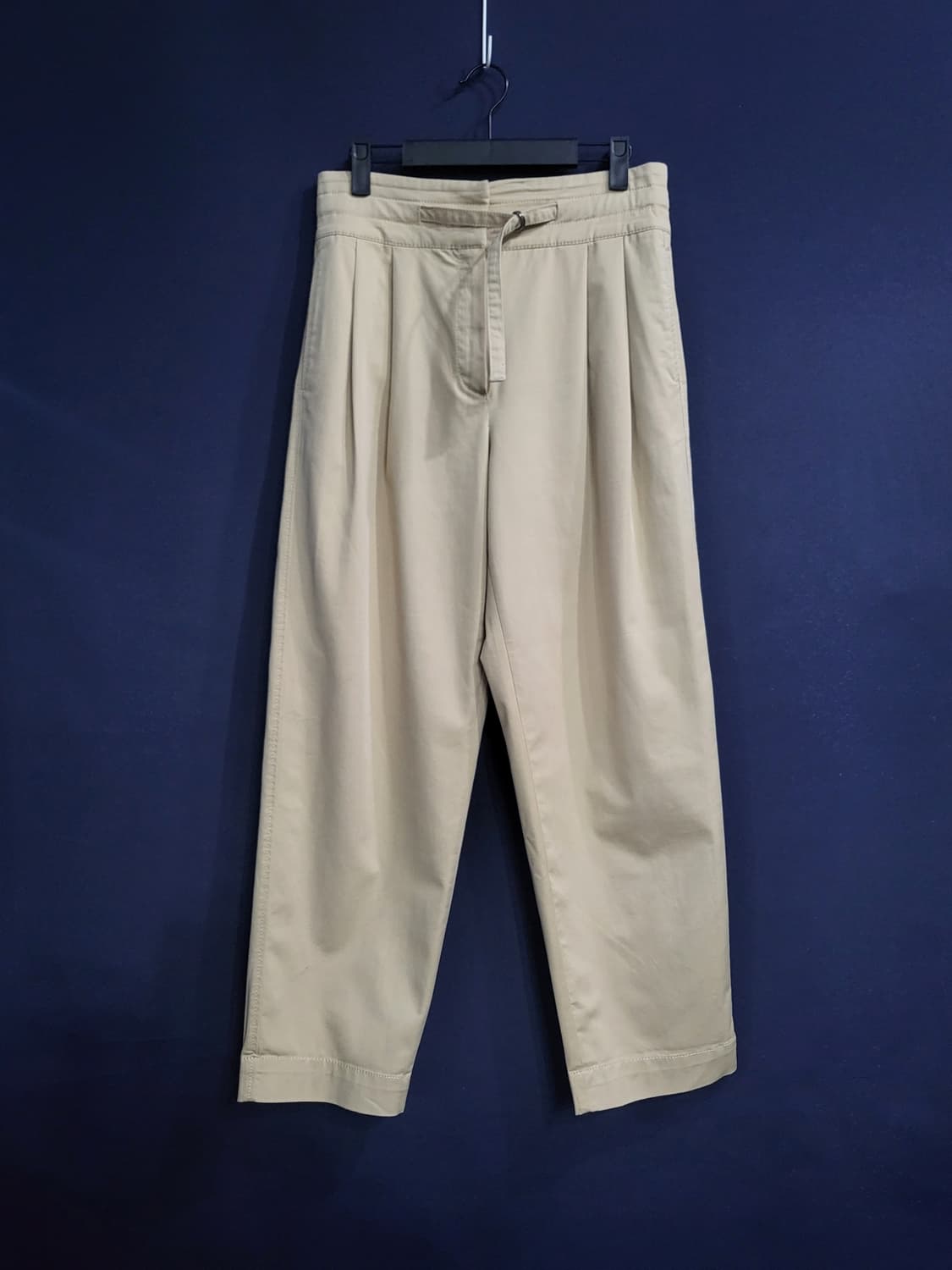 마시모두띠 투턱 벨트 와이드 팬츠 상품이미지1