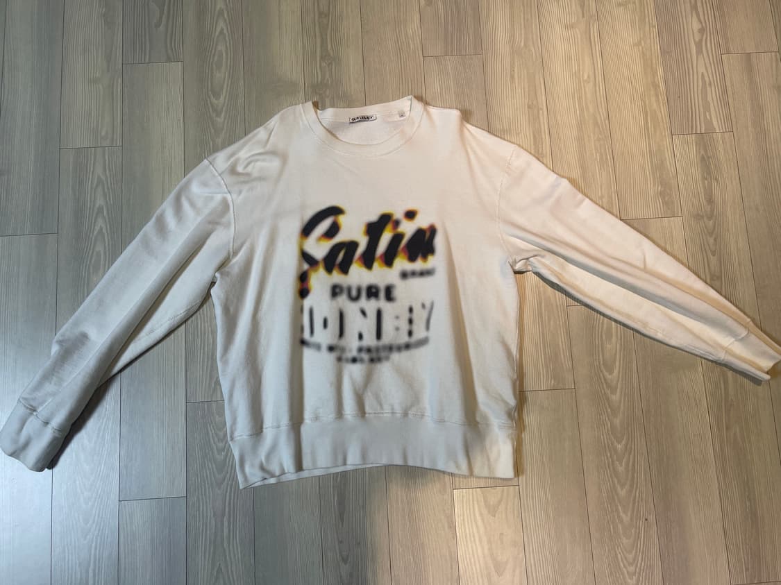 아워레가시 패치 스웻 48사이즈 상품이미지1