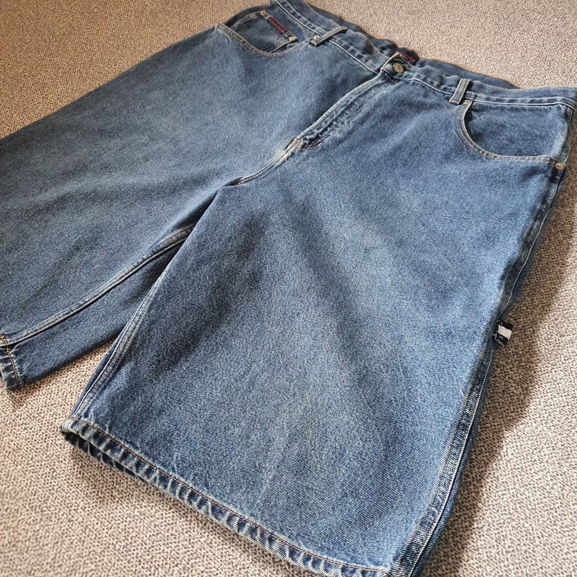 90s타미 힐피거 빈티지 카펜터 데님 숏팬츠 상품이미지3