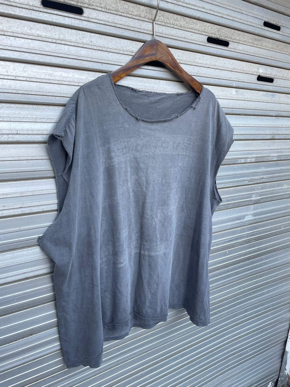 Rare!)90s Bauhaus paper-thin tee not ERD 상품이미지2