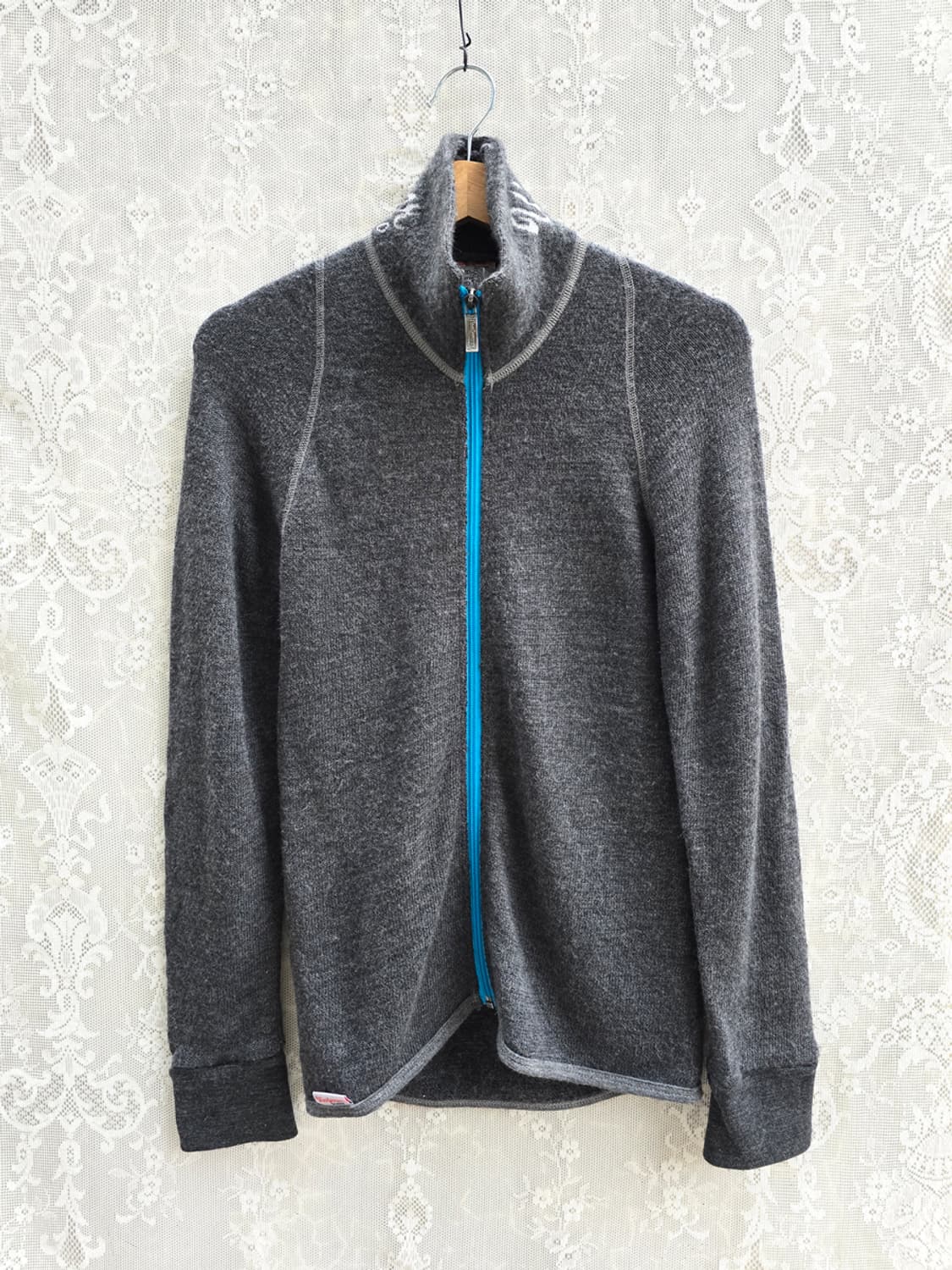 스웨덴산 울 파워 니트 풀집업 상품이미지1