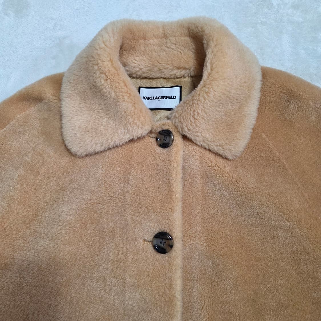 (66)여성 칼라거펠트 양모 자켓 상품이미지2