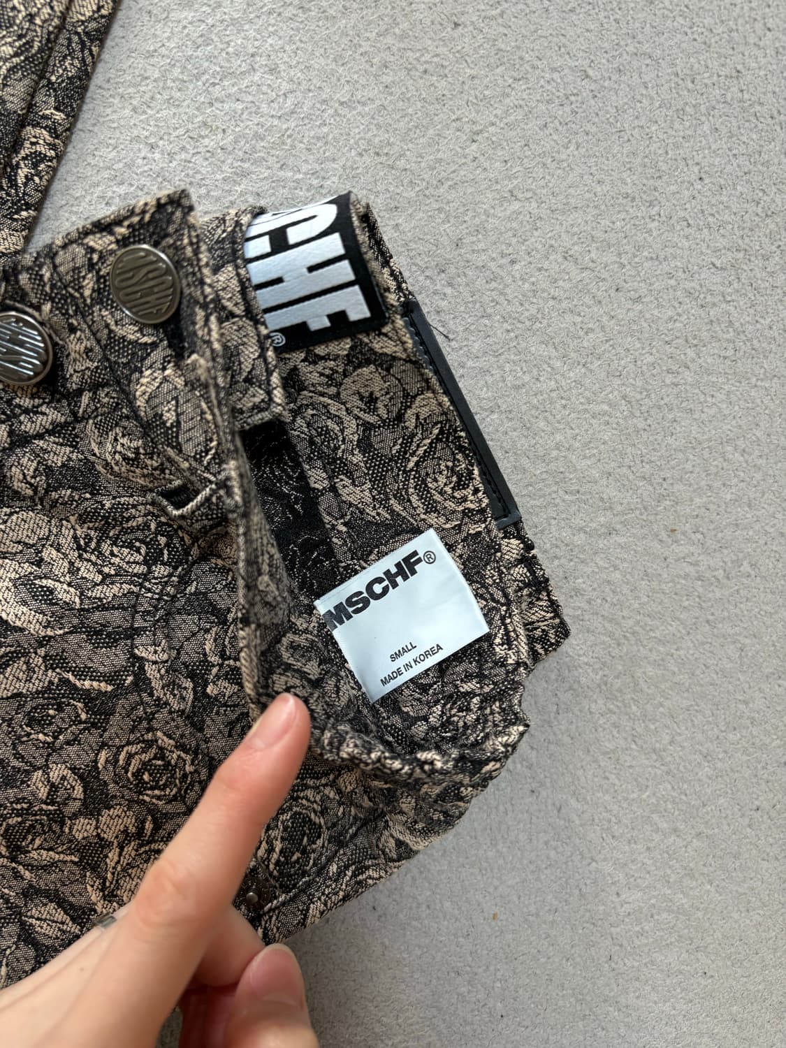 MSCHF 자카드 바지 상품이미지4