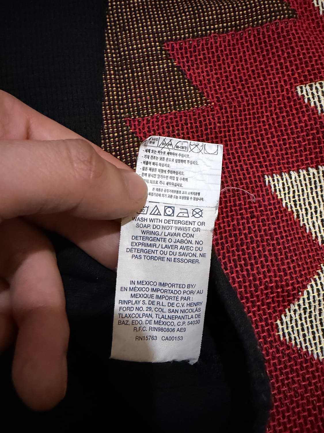 XL) 폴로 랄프로렌 와플 긴팔티 블랙 상품이미지6