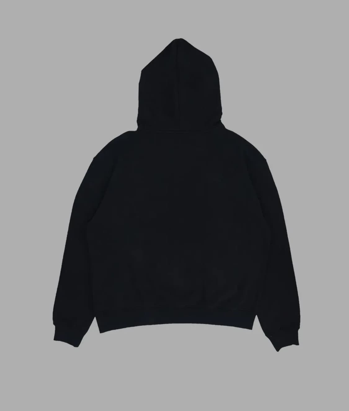 더 뮤지엄 비지터 하트 스프레이 후드 블랙 상품이미지2