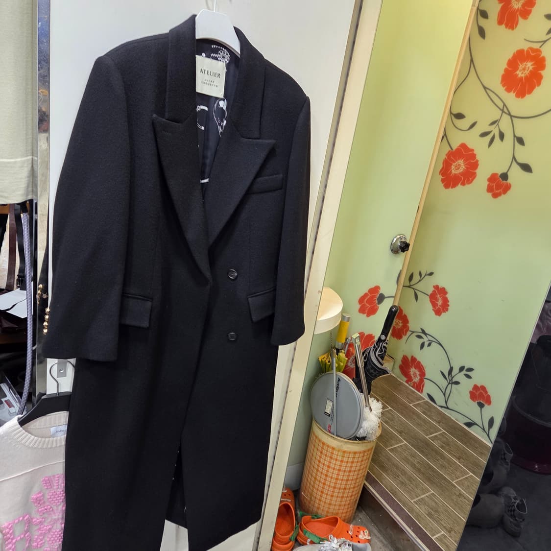 럭키 슈에뜨 더블 롱 코트 상품이미지1