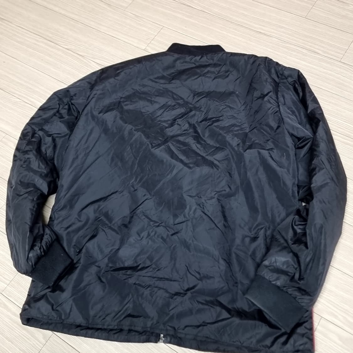 프라다 블랙 봄버 자켓(50) 상품이미지2