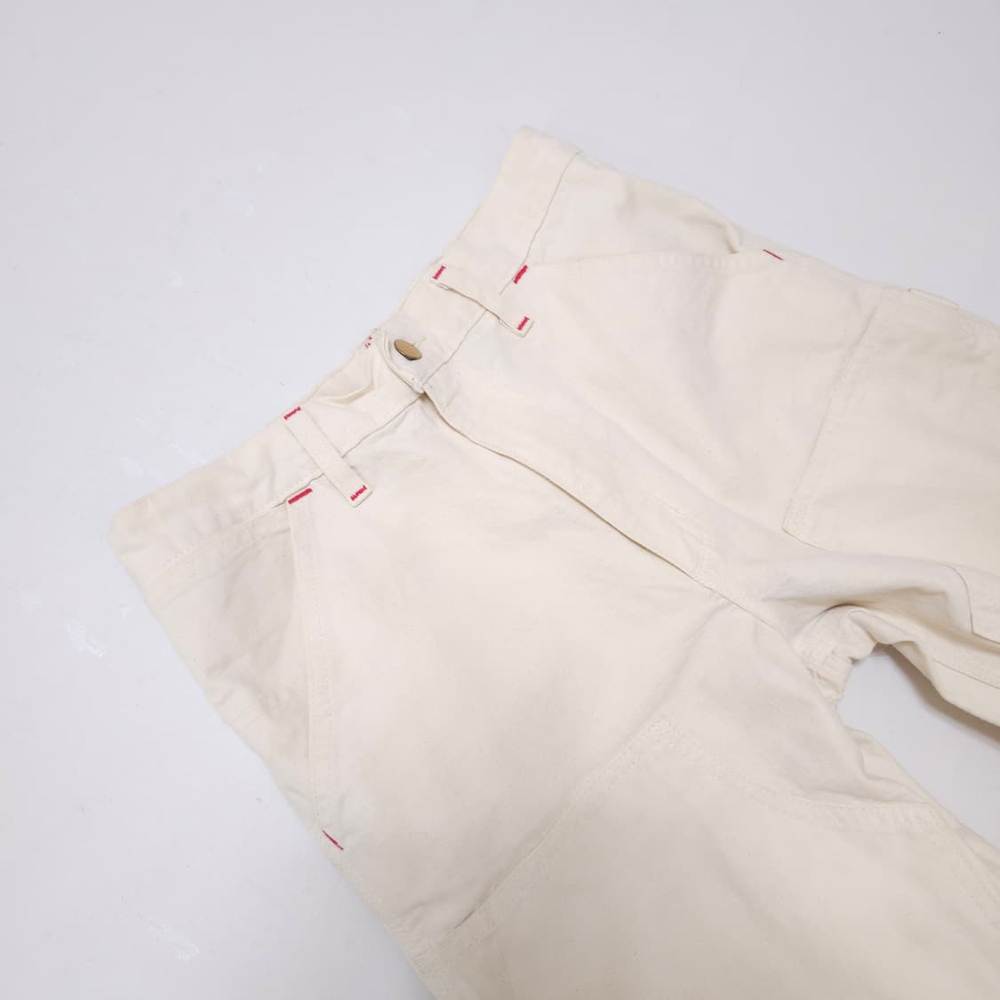 칼하트 80s 더블니 워크팬츠 크림 상품이미지2