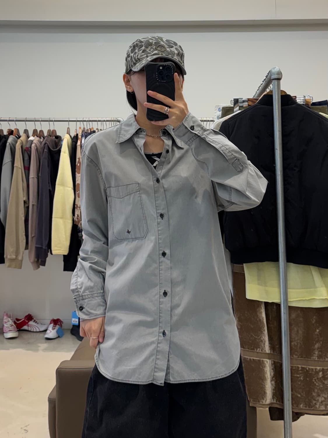 스톤아일랜드 코튼 나일론 오버셔츠 상품이미지5