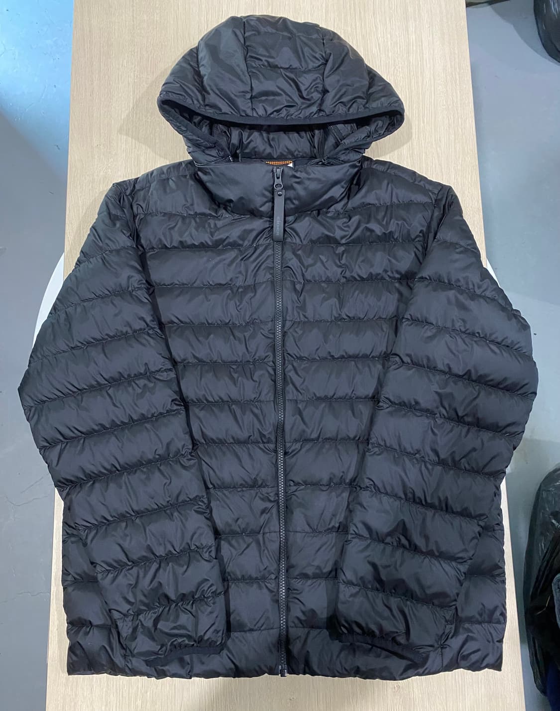 아이더 블랙 경량 패딩 점퍼 (XXL) 상품이미지1