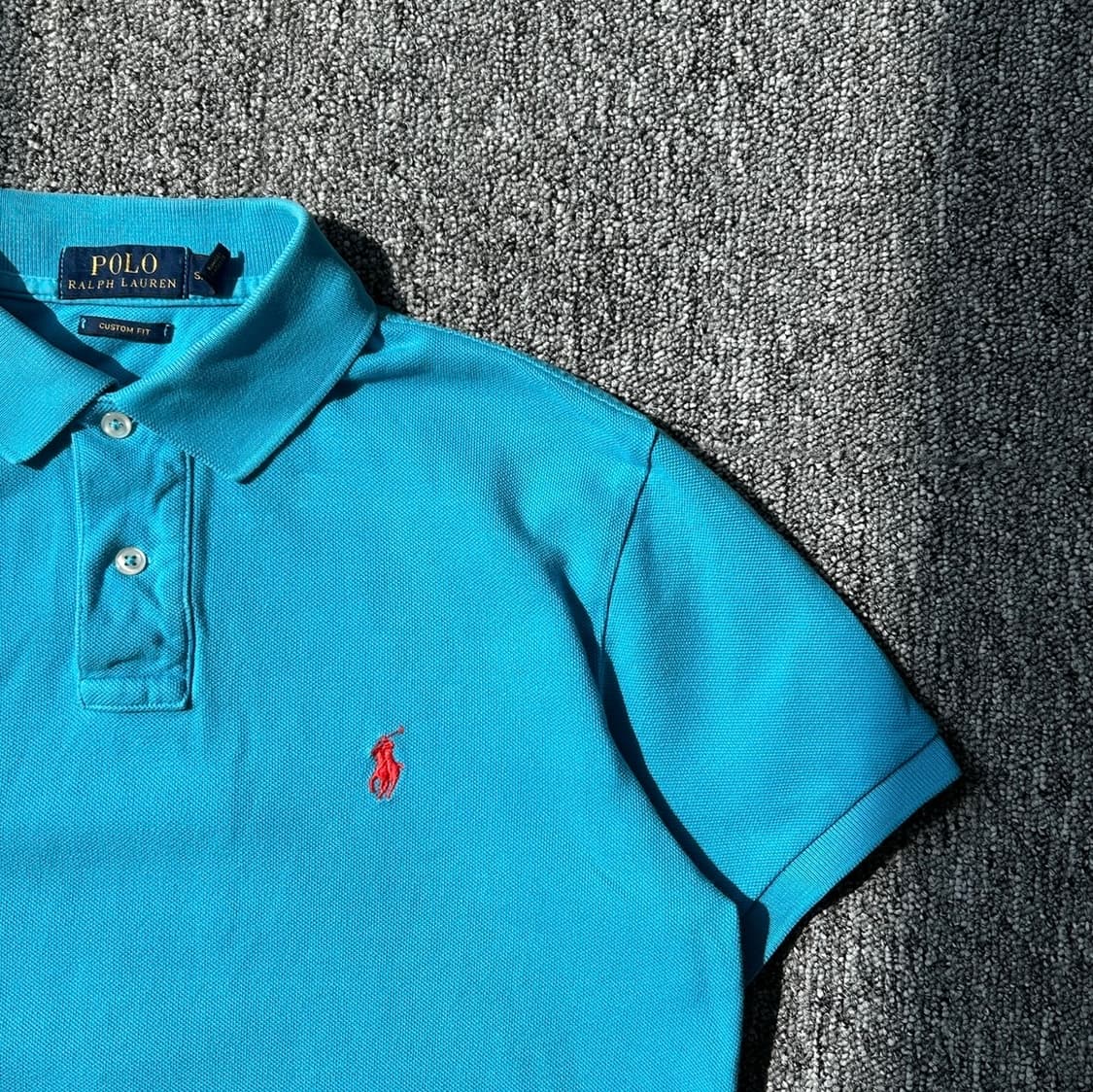 폴로 랄프로렌 스카이 블루 PK 반팔티  상품이미지2