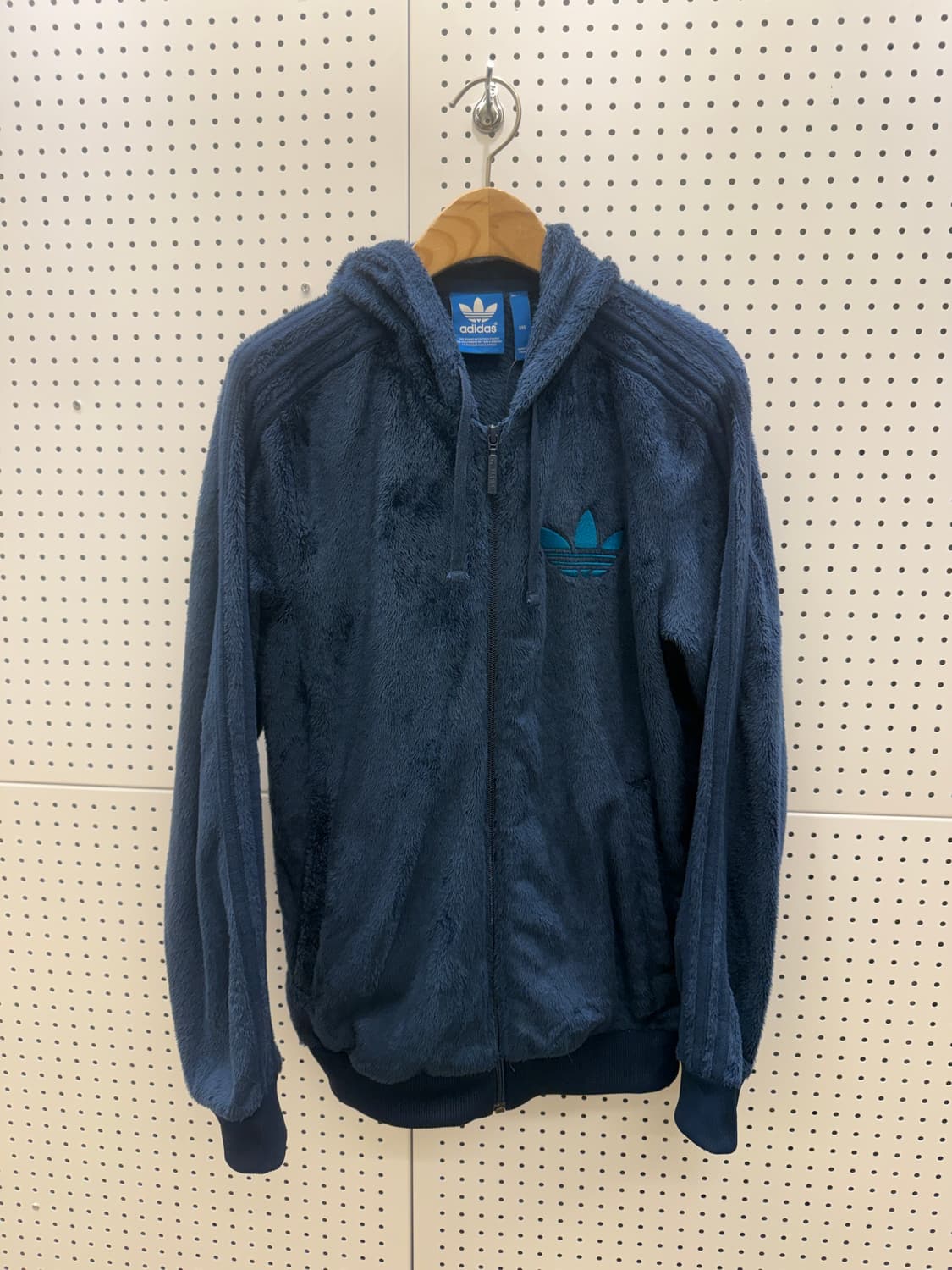 아디다스 파이어버드 빅로고 쉐르파 후드집업 U729 상품이미지2