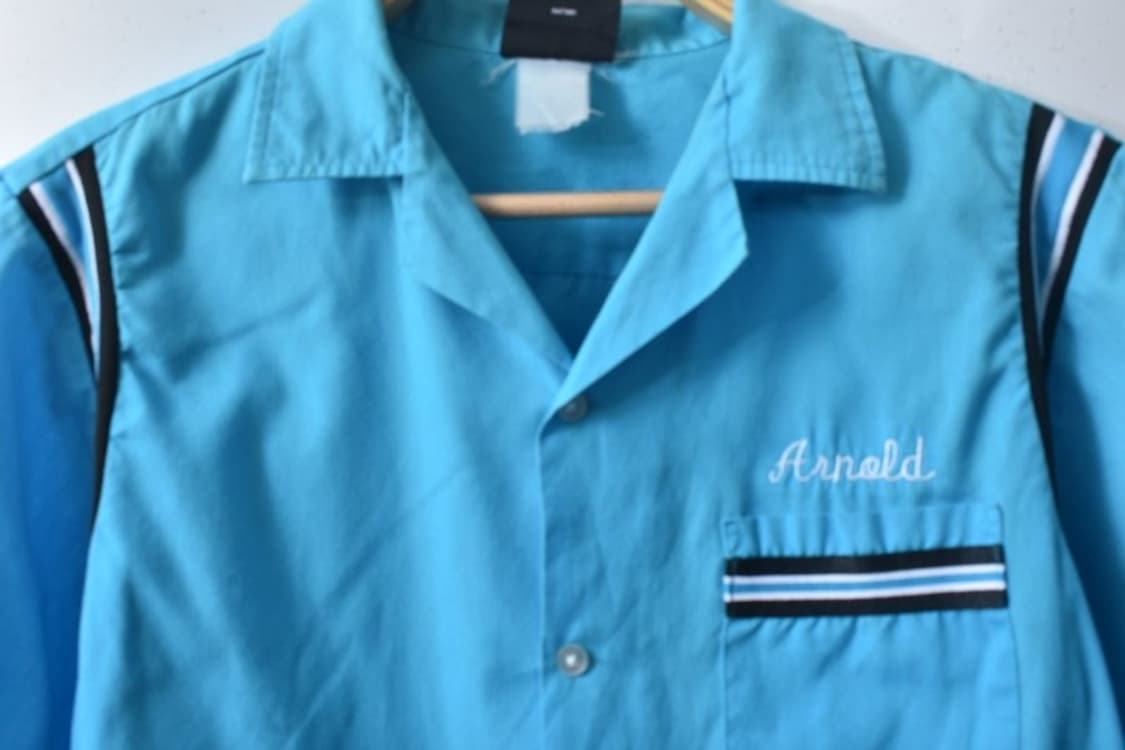 오리지널 볼링 셔츠 L M0335 상품이미지6