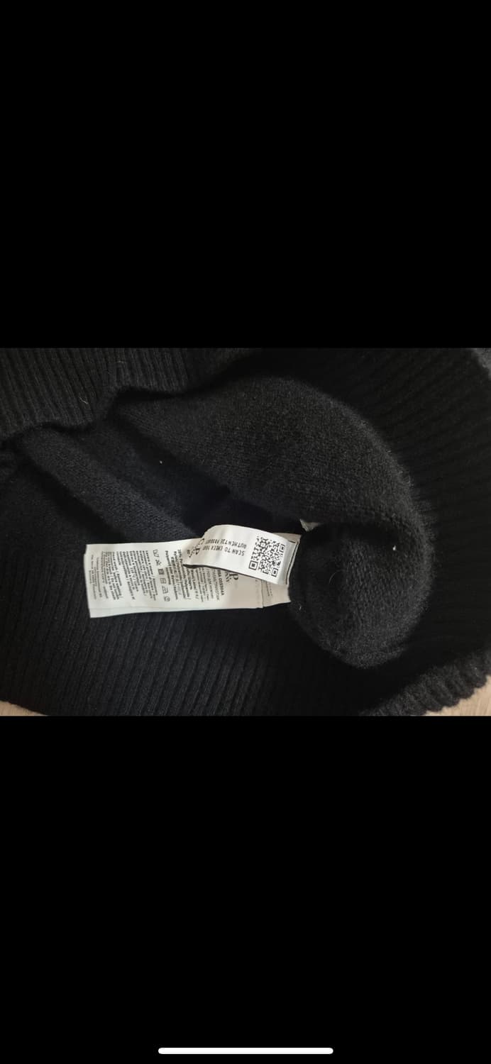 CP 컴퍼니 블랙 램스울 터틀넥 니트 상품이미지3