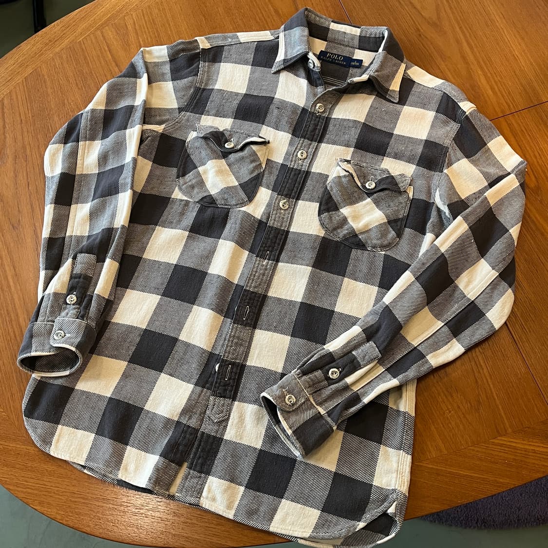 Polo Ralphlauren Plaid Twill shirt (~97) 상품이미지1