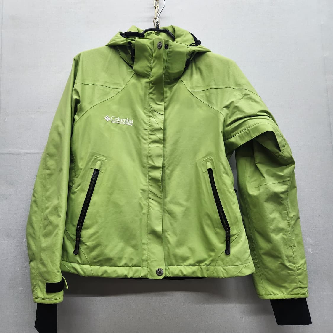 콜롬비아 티타늄 고어텍스 후드 투웨이 바람막이 자켓 M(L) 상품이미지1