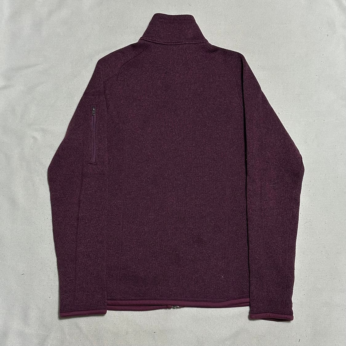 M 파타고니아 버건디 플리스 자켓 상품이미지3