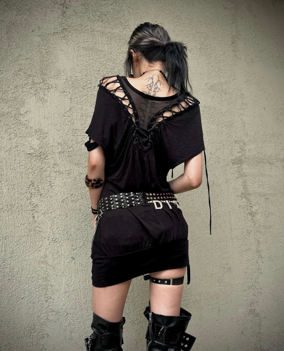 Salvage Back Rope Detail Onepiece 상품이미지3