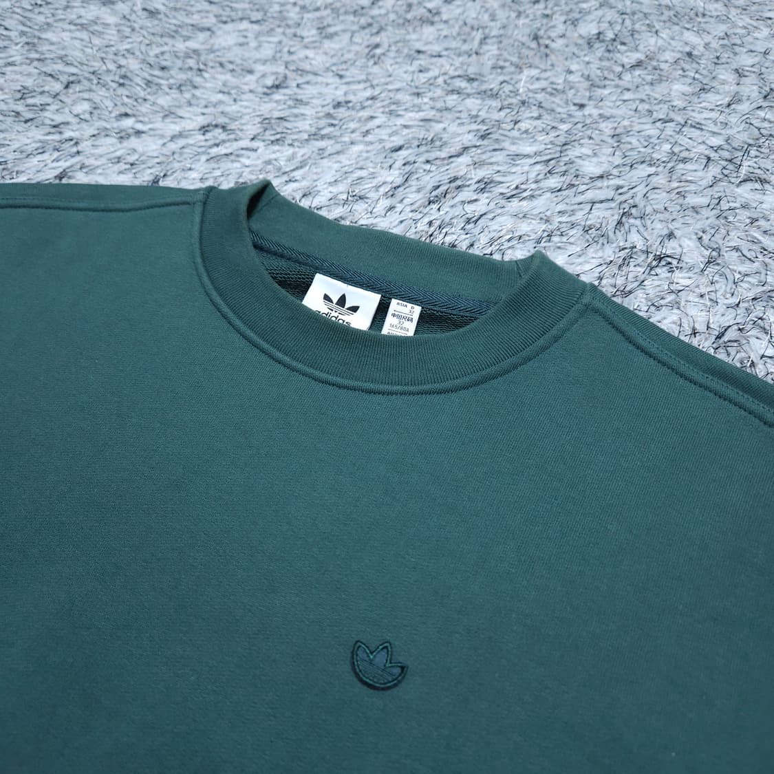 아디다스) XS 여자 오버핏 스웨트셔츠 맨투맨 / 왕눈이샵 상품이미지4