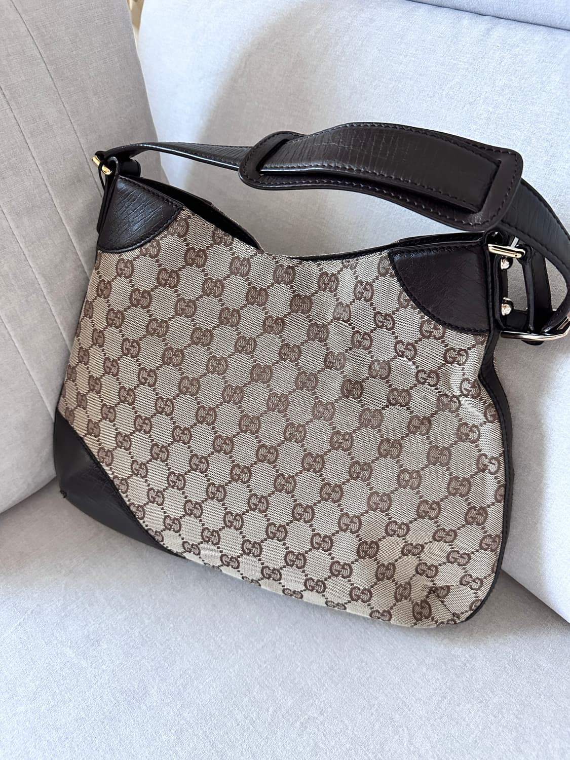 구찌 해슬러 홀스빗 호보탄 숄더백 상품이미지7