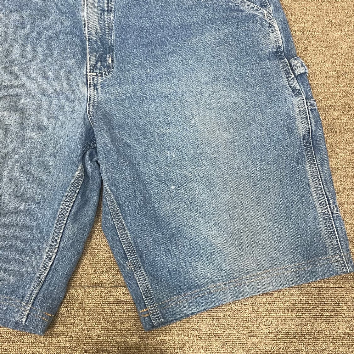 (34) Carhartt 칼하트 카펜터 데님 쇼츠 반바지 상품이미지5