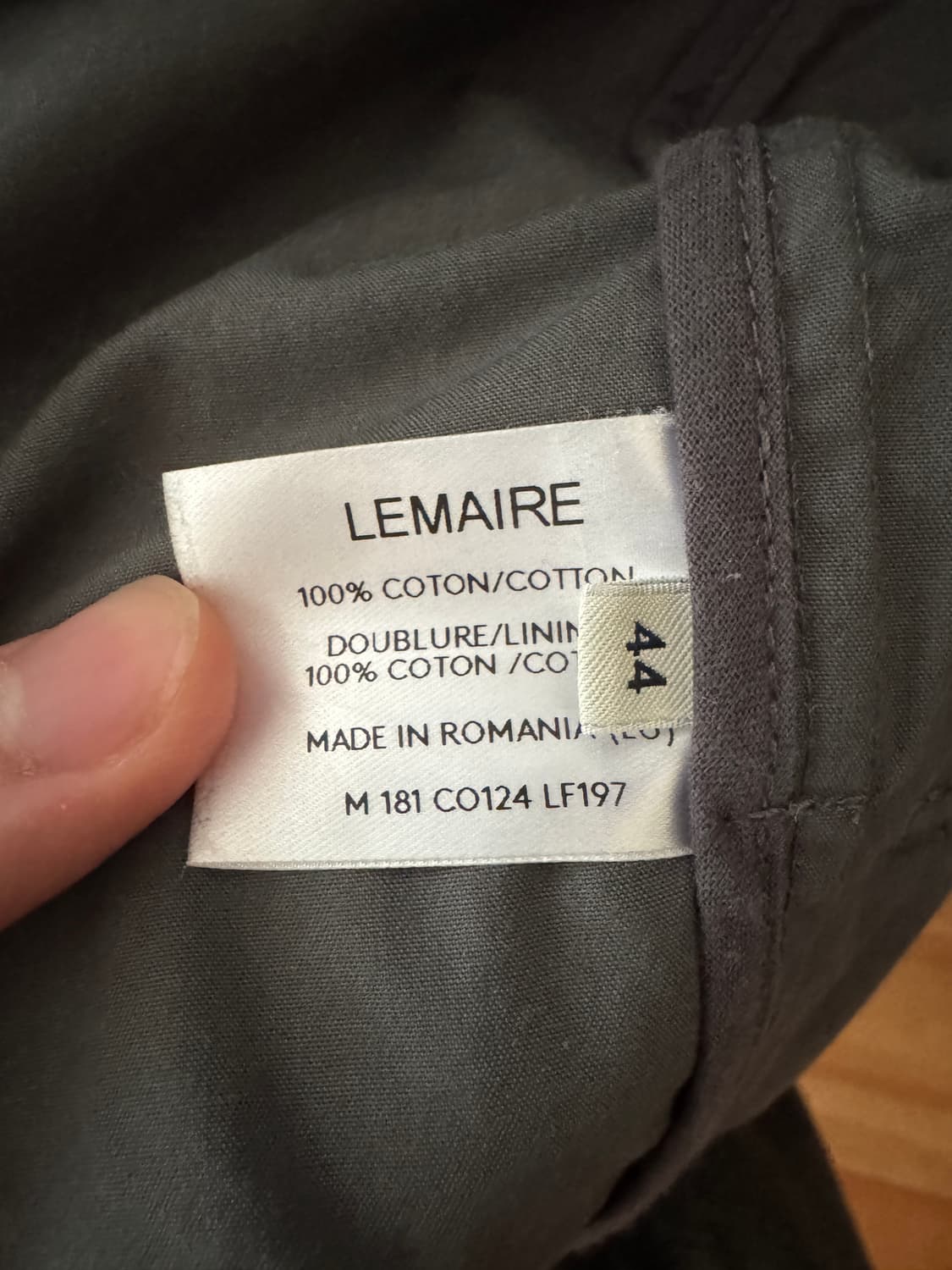 [44]르메르 18ss 트렌치 코트 상품이미지5