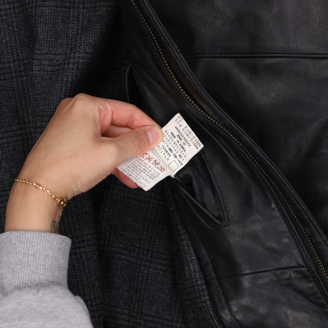 95 갤럭시 양가죽 자켓(내피포함) 0421H1 상품이미지5