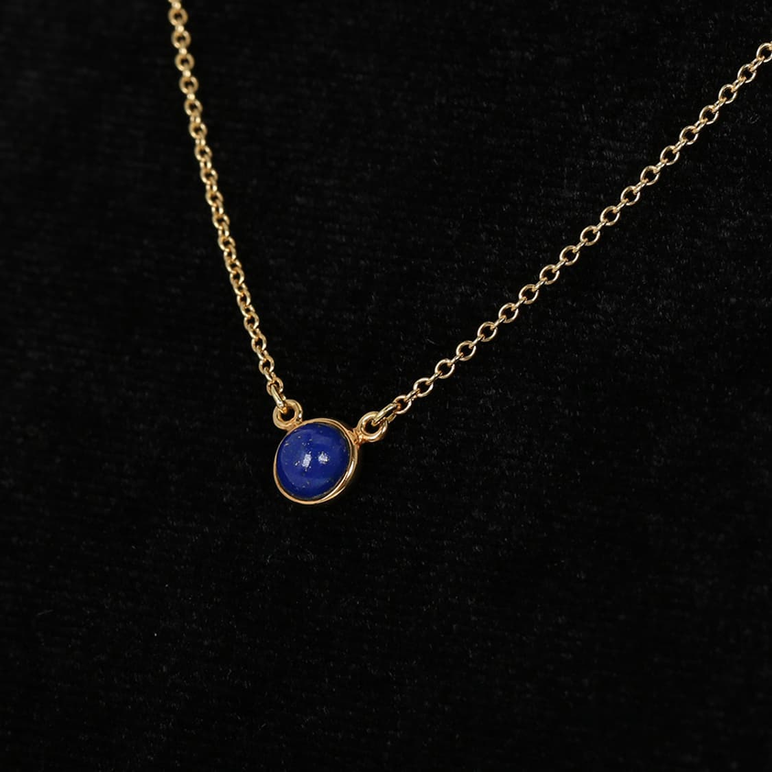 티파니 엘사퍼레티 라피스라줄리 네크리스 18K 옐로우골드 목걸이 상품이미지6