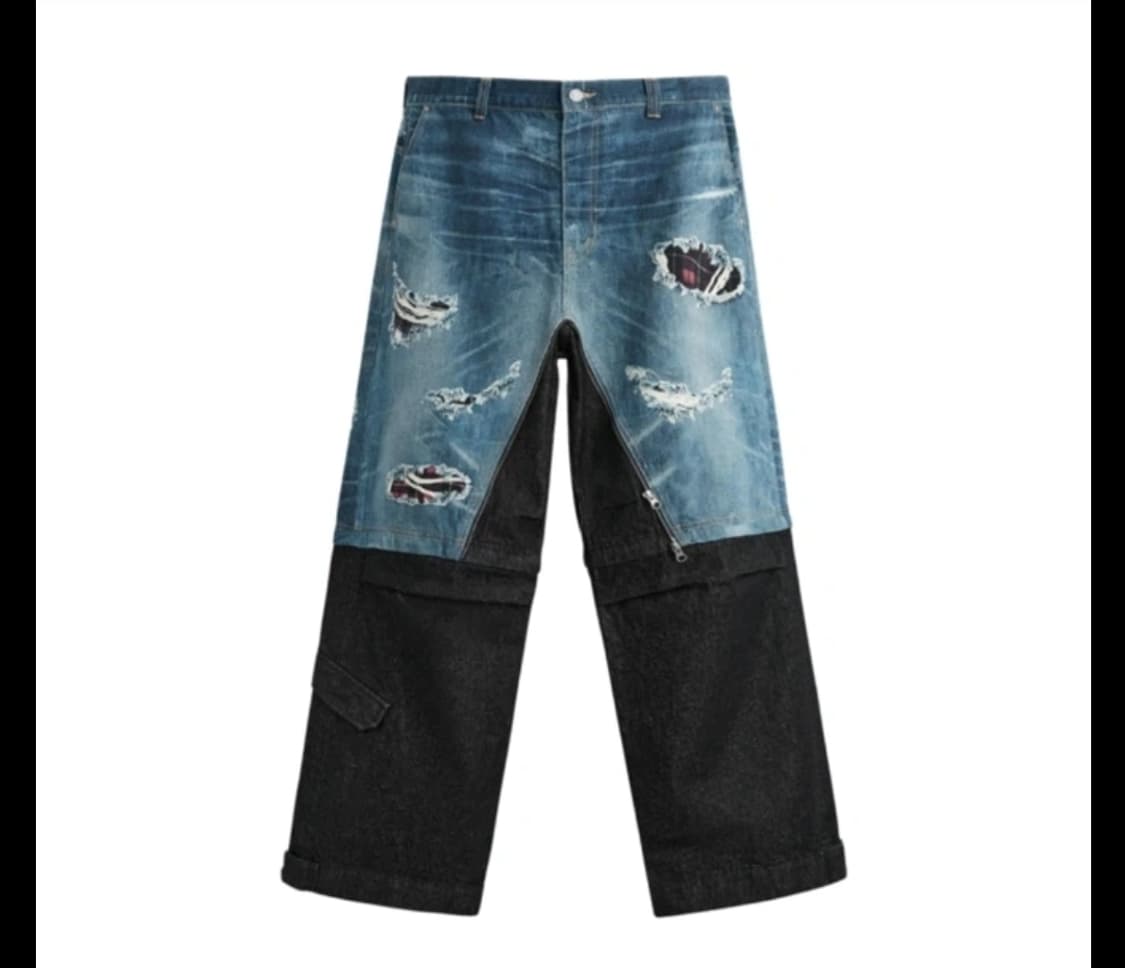 36)자라 앤더슨벨 디테처블 레이어드 진  상품이미지1