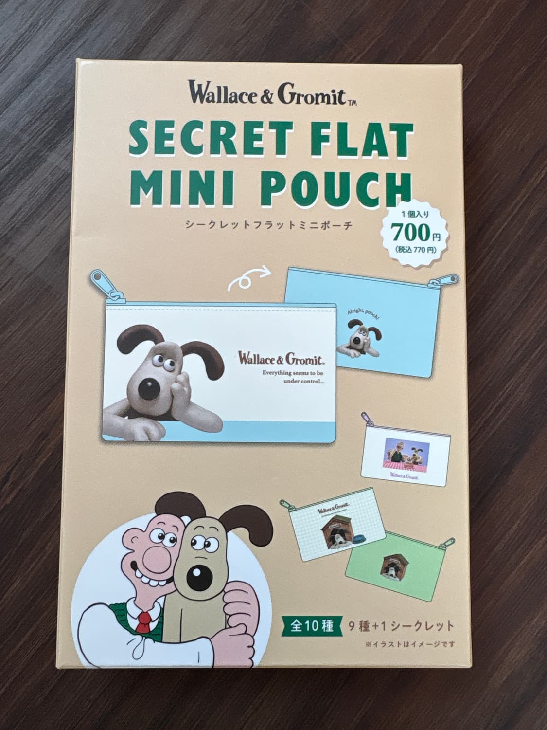 그로밋 플랫 파우치 랜덤 개봉 상품이미지1