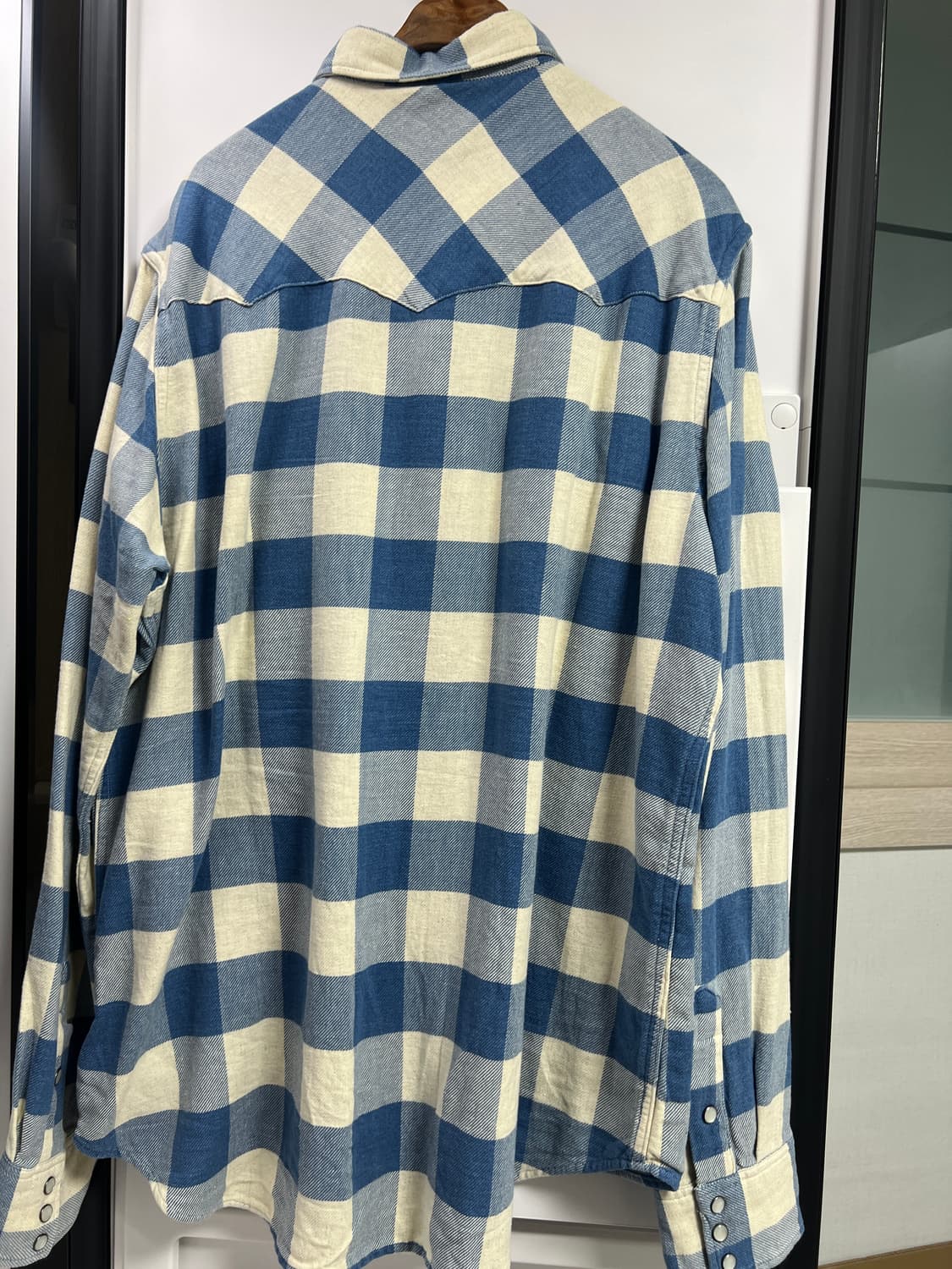 더블알엘 RRL 웨스턴 플래그 셔츠 이동휘 착용 상품이미지3