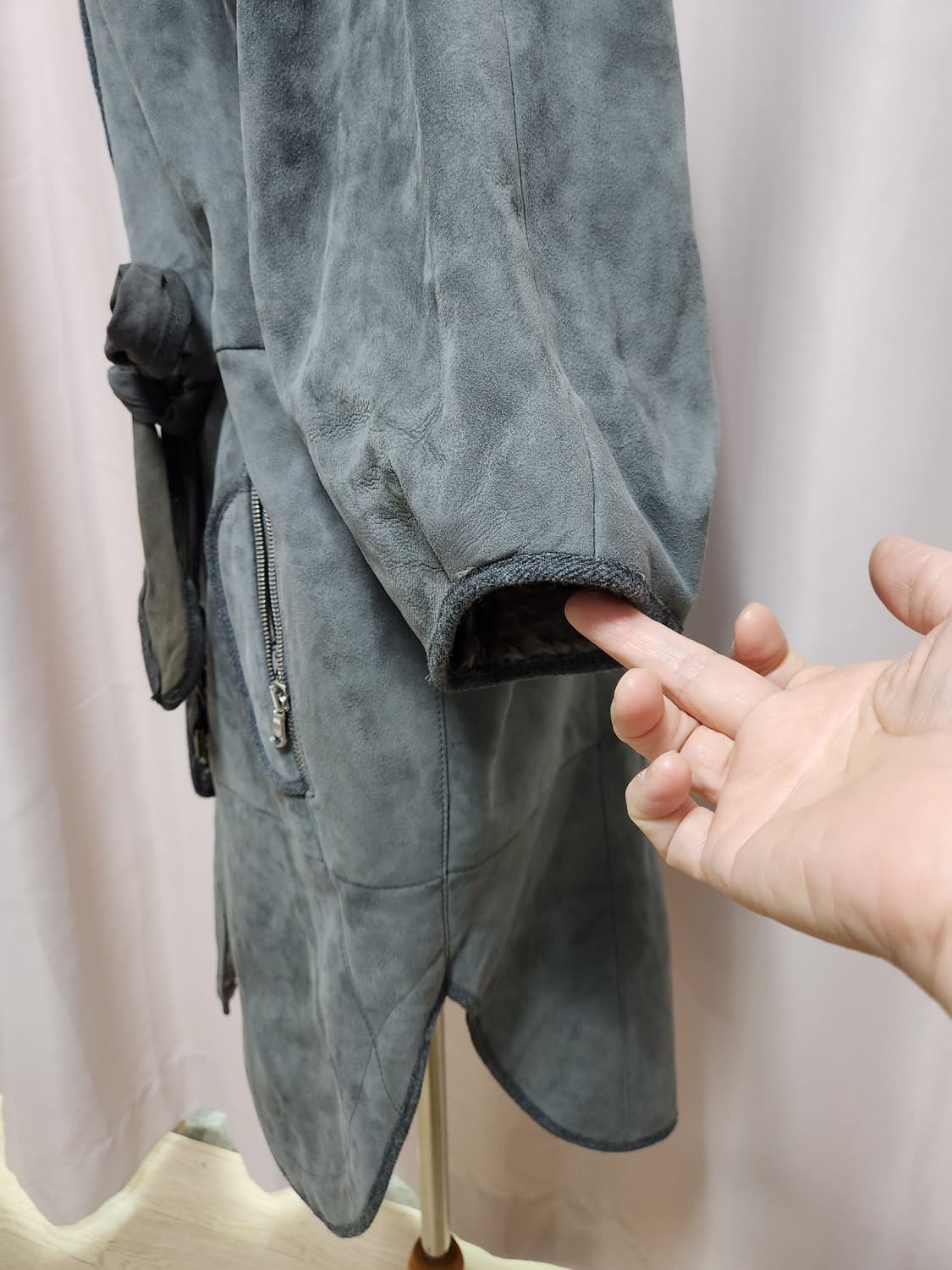 브루넬로 쿠치넬리무스탕코트 상품이미지4