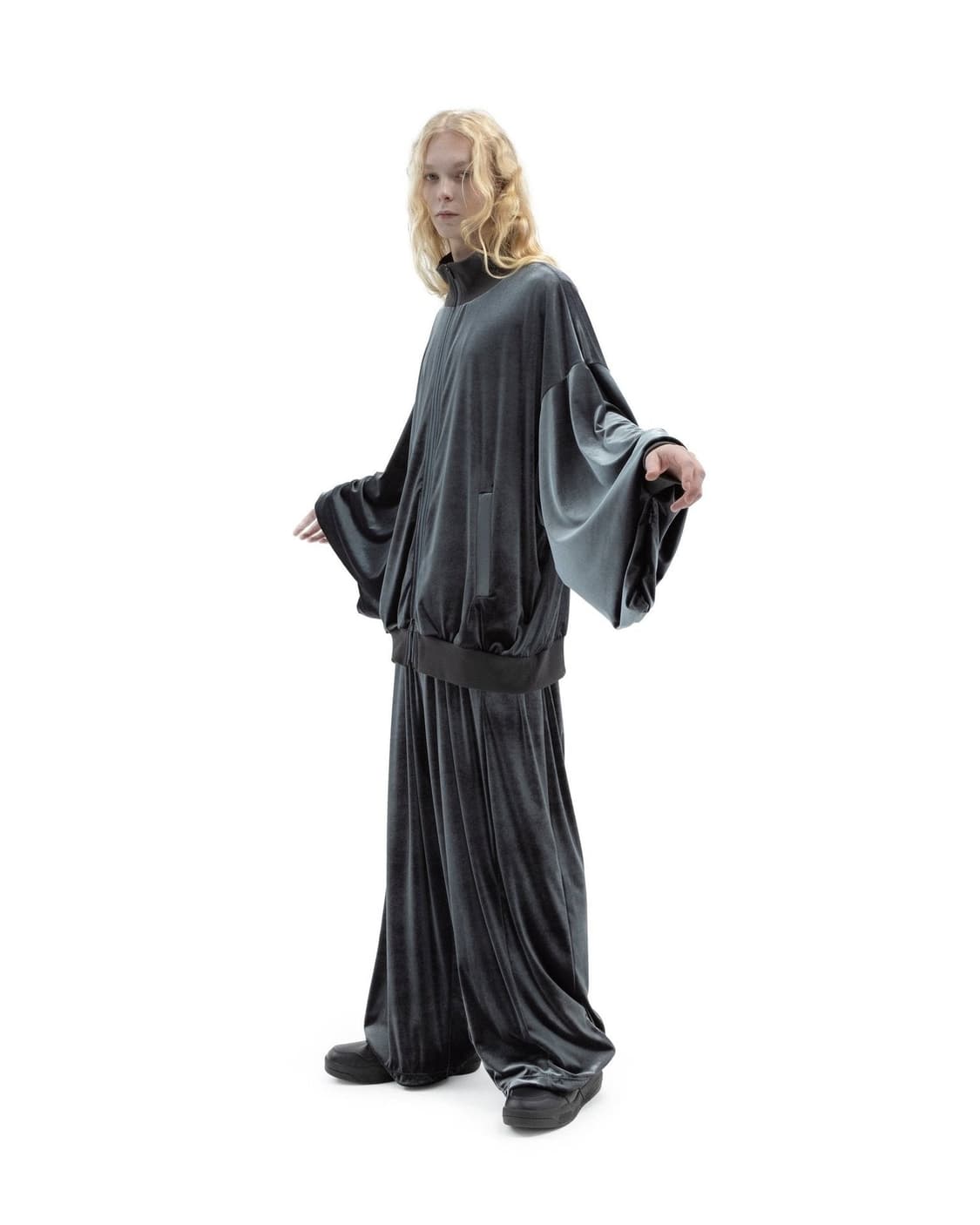 후미토 간류 24ss 기모노 트랙자켓 fumito ganryu 벨루어 상품이미지10