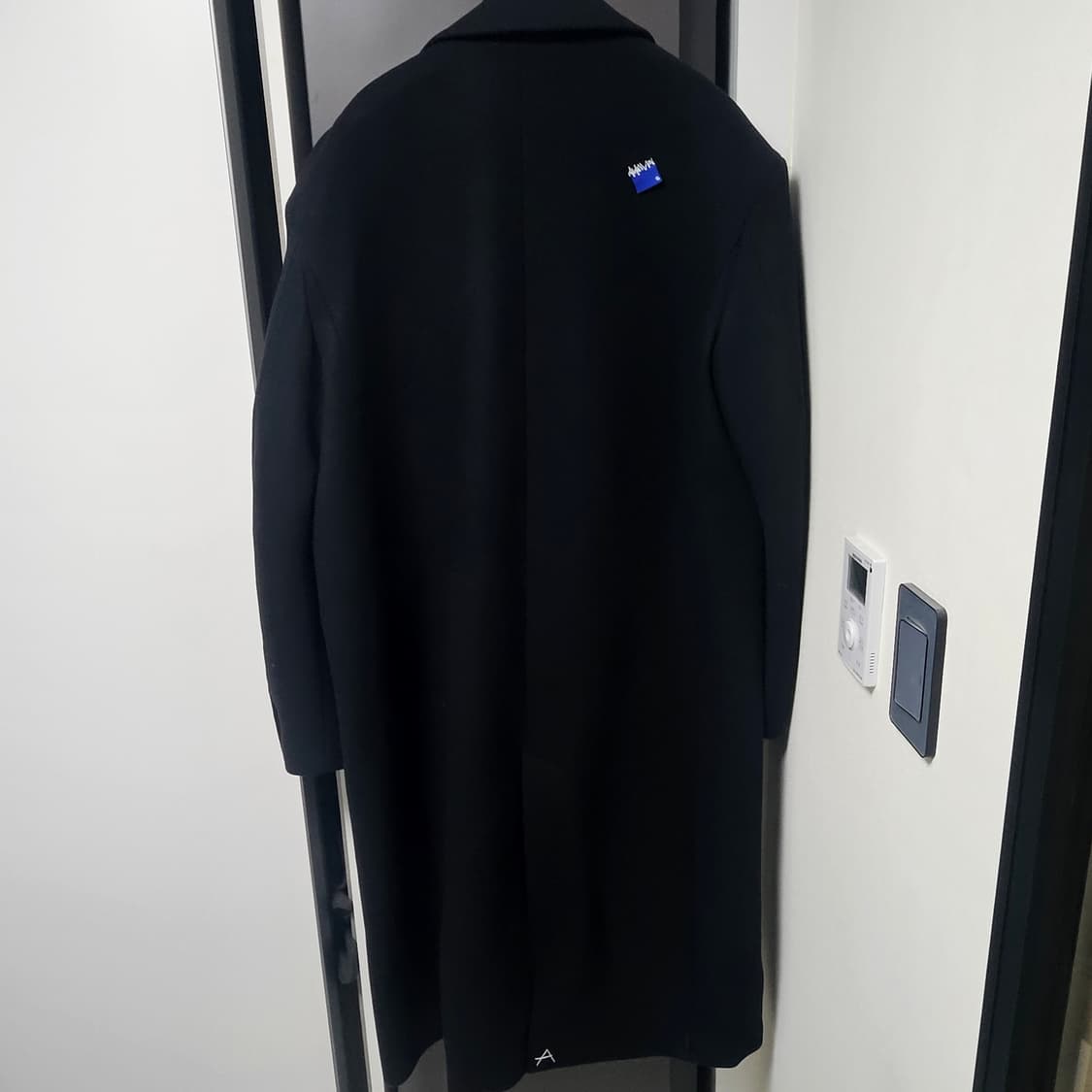 자라 x 아더에러 울 블렌드 오버사이즈 코트 블랙 상품이미지2