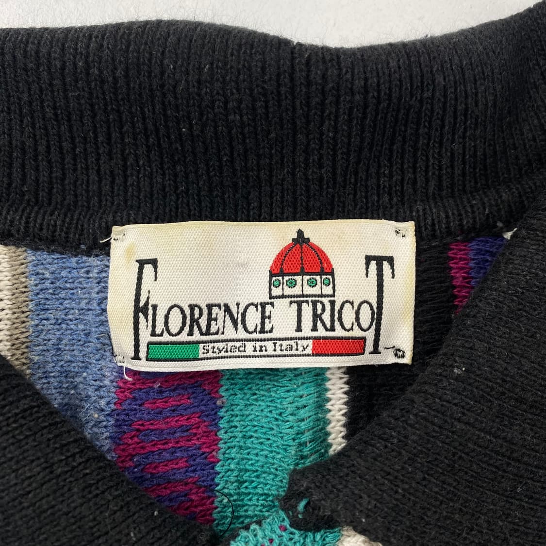 VTG 코튼 케이블 카라 니트 (100) 상품이미지6