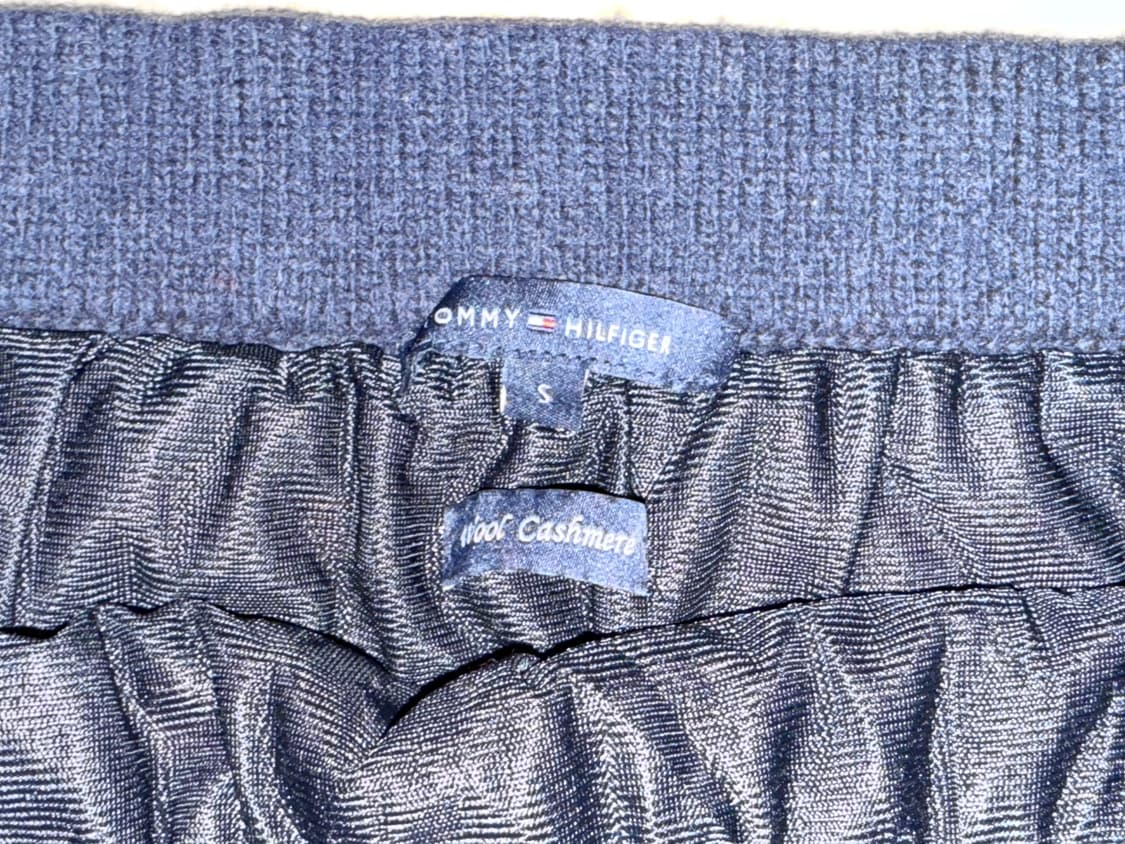 타미힐피거 노르딕 울 캐시미어 페어아일 니트 패턴 스커트 S 상품이미지5