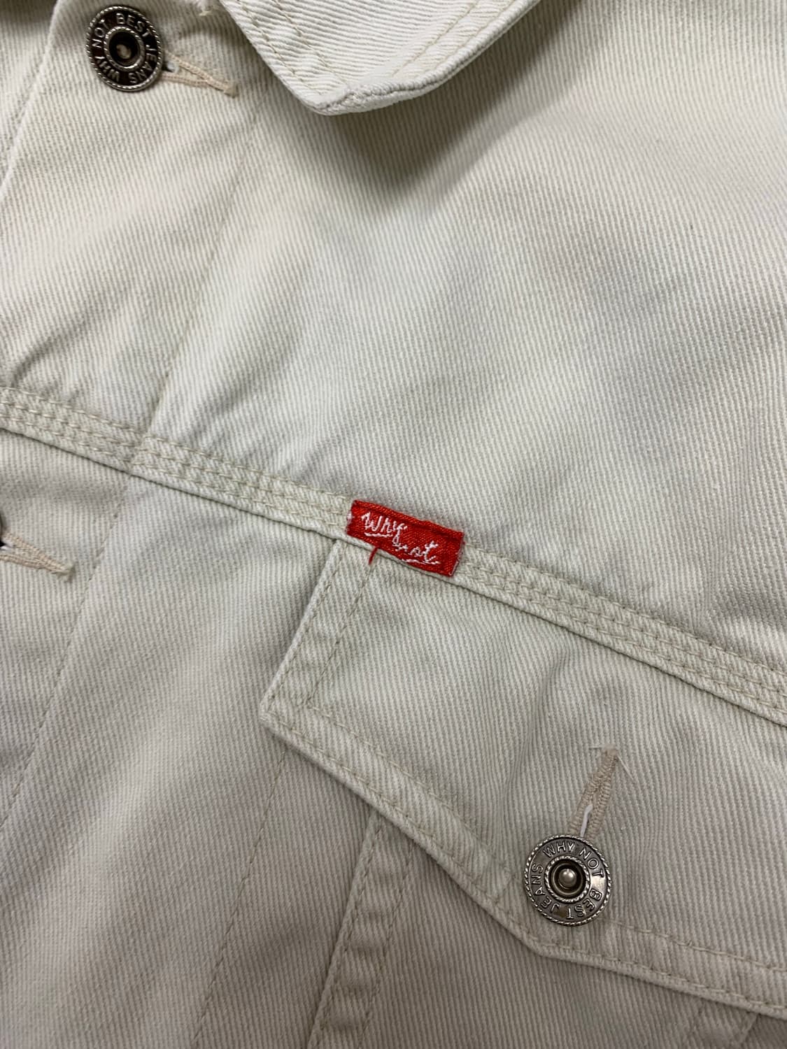 크림색 면자켓 #213 상품이미지4