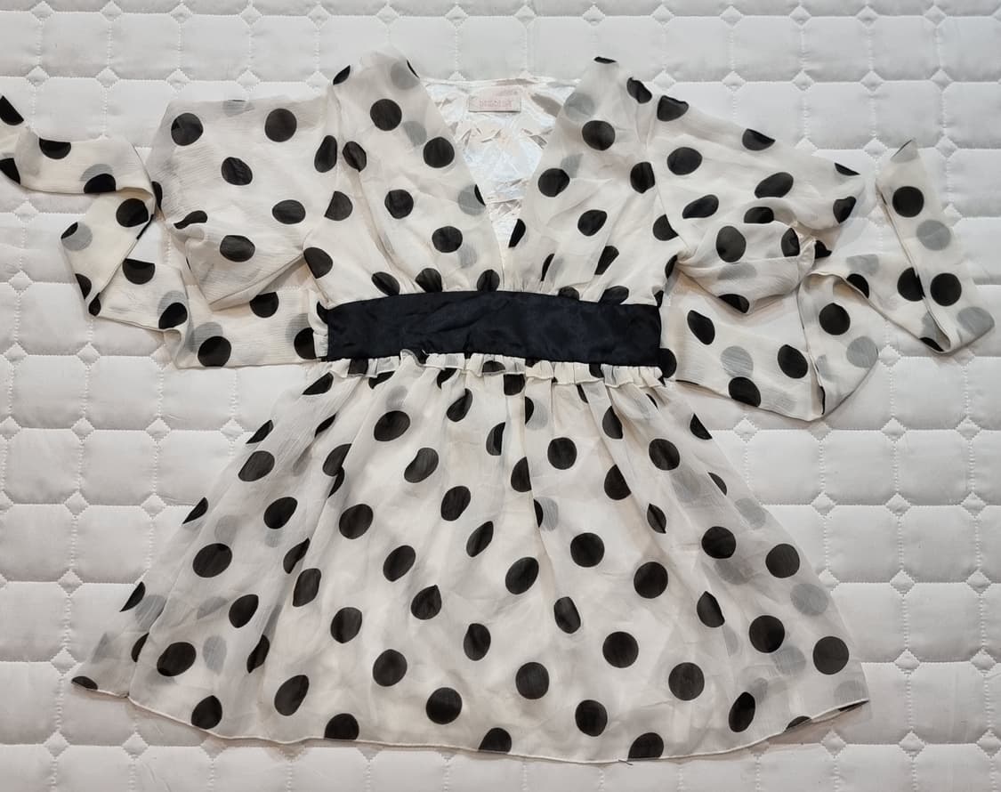 LIZ LISA(리즈리사) 도트 쉬폰 튜닉 상품이미지1