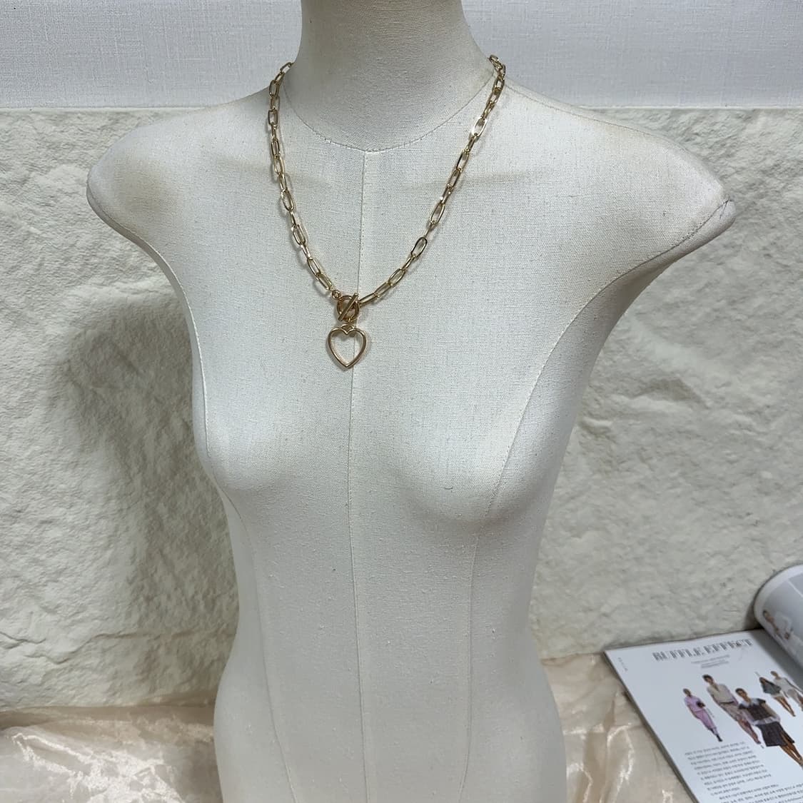 빈티지 OT고리 체인 목걸이 상품이미지1