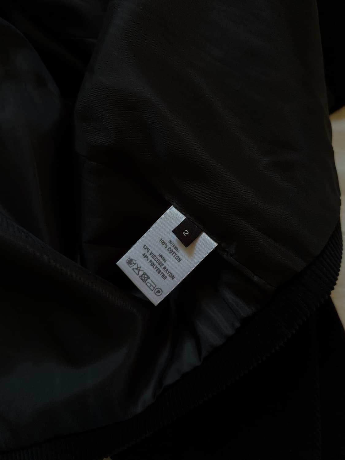 혜인서 크롭 코듀로이 바이커 자켓 상품이미지7