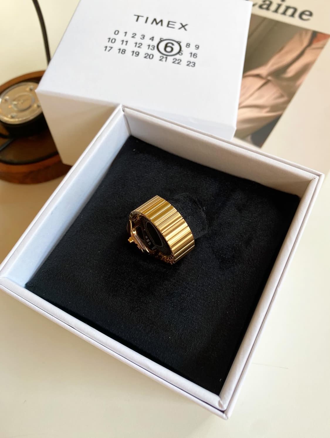 [S-M,M-L] 타이맥스 x MM6 메종 마르지엘라 T80 링 워치 상품이미지9